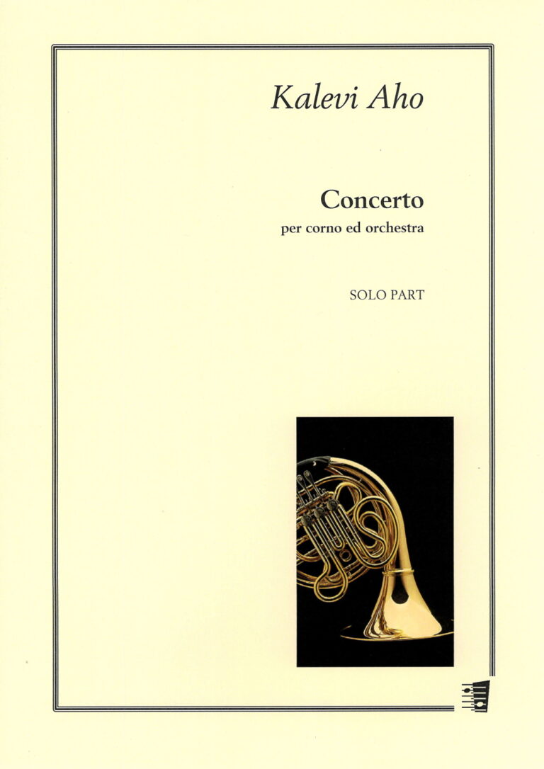 Kalevi Aho: Concerto for horn and chamber orchestra