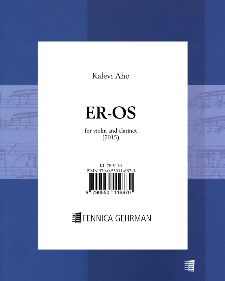 Kalevi Aho: ER-OS for violin and clarinet