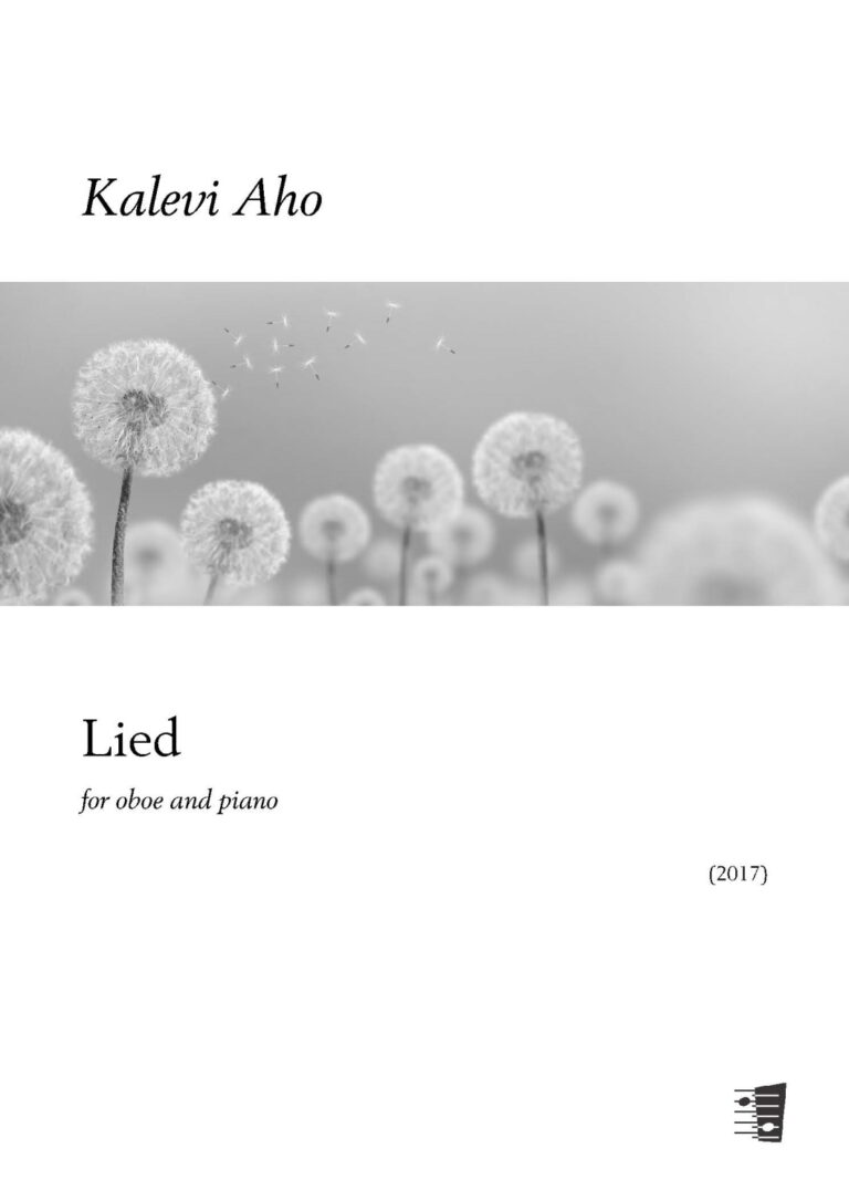 Kalevi Aho: Lied for oboe & piano