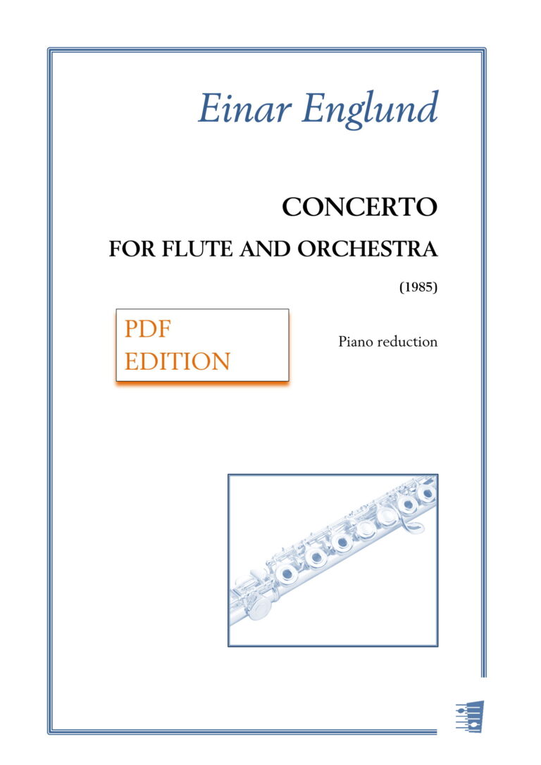 Einar Englund: Flute Concerto (also PDF)