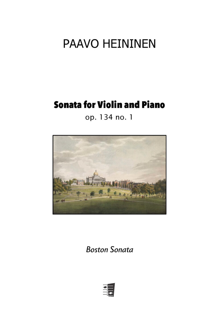 Paavo Heininen: Sonatas for violin and piano op. 134