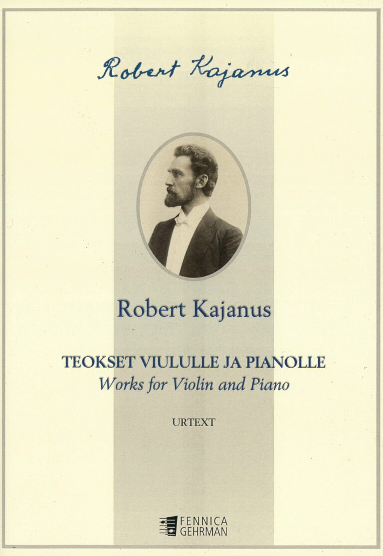 Robert Kajanus: Works for violin and piano (Urtext)