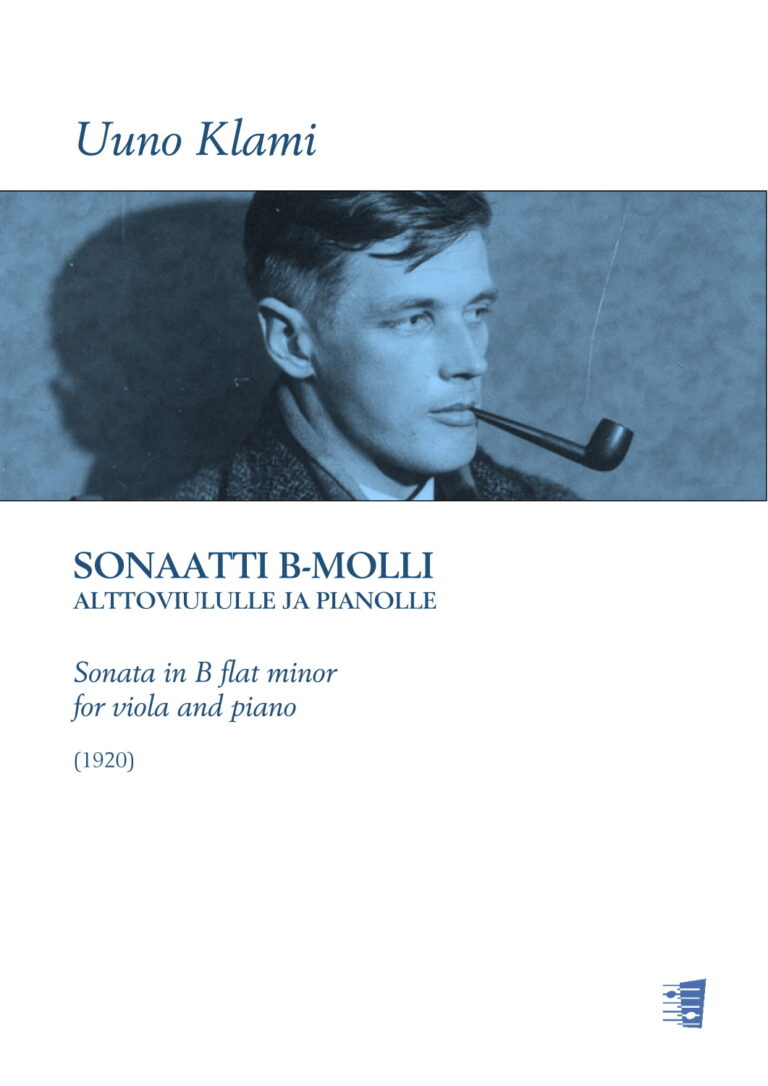 Uuno Klami (edited by Eero Kesti): Sonata in B flat minor for viola and piano
