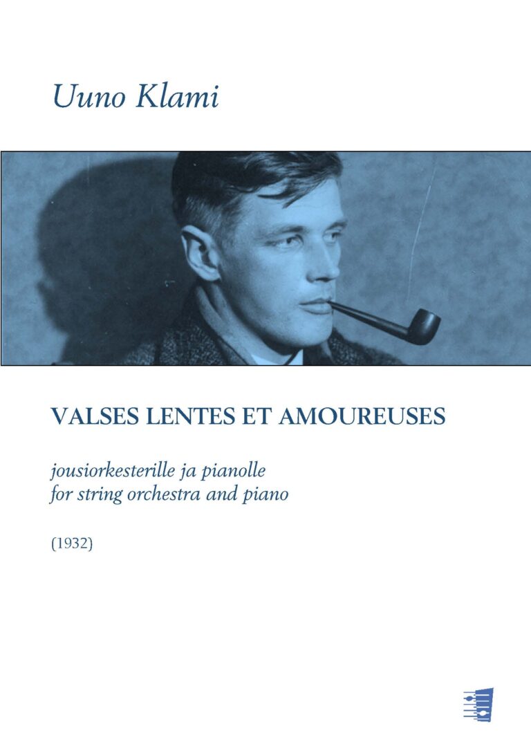 Uuno Klami: Valses lentes et amoureuses for string orchestra and piano