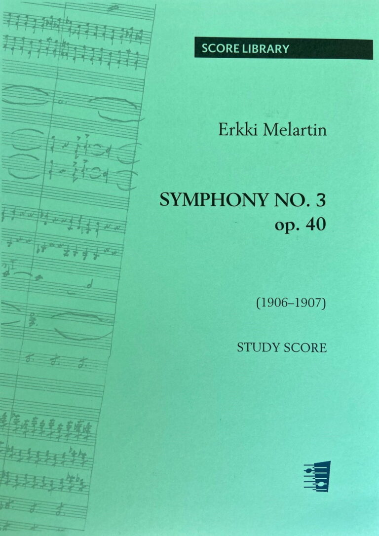 Erkki Melartin: Symphony No. 3 F major op. 40