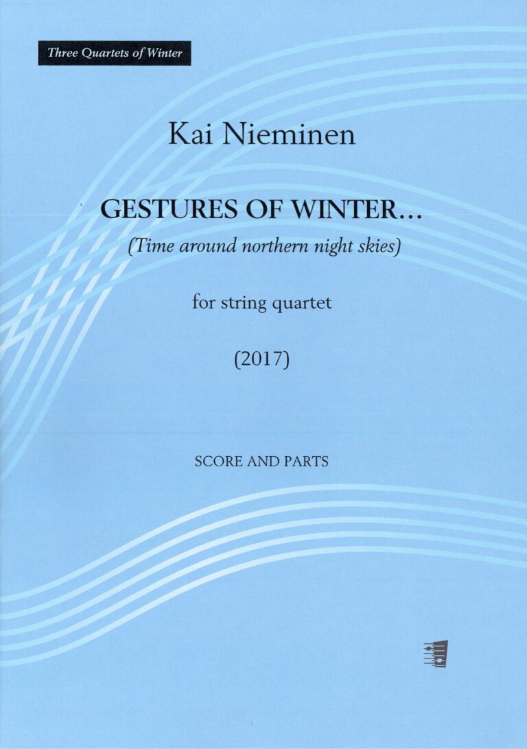 Kai Nieminen: Three Quartets of Winter
