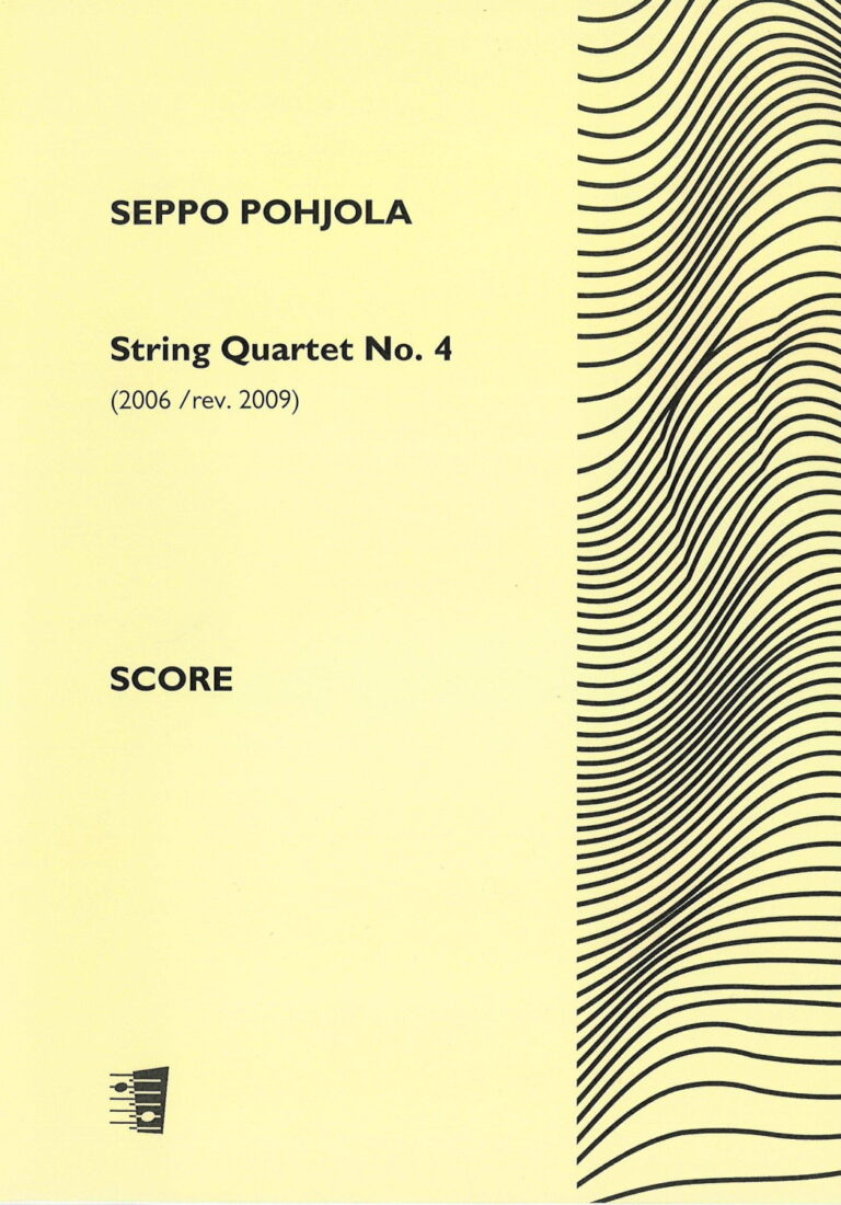 Seppo Pohjola: String Quartet No. 4