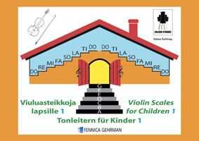 Géza Szilvay: Violin Scales for Children 1-2 / Tonleitern für Kinder 1-2 / Viuluasteikkoja lapsille 1-2