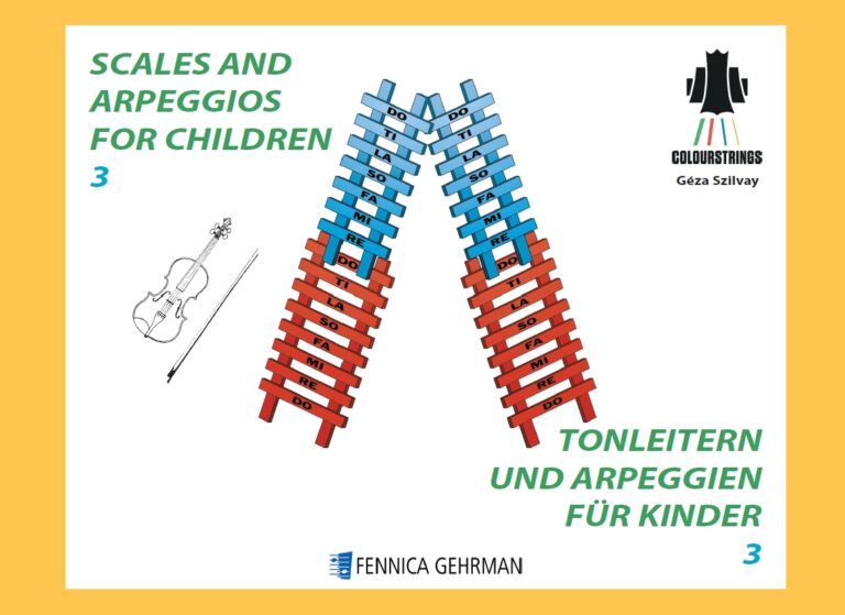 Géza Szilvay: Scales and arpeggios for children 3 / Asteikkoja ja murtosointuja lapsille 3