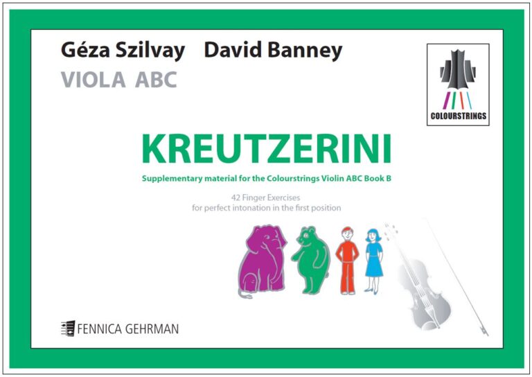 Szilvay – Banney: Colourstrings Viola ABC: Kreutzerini