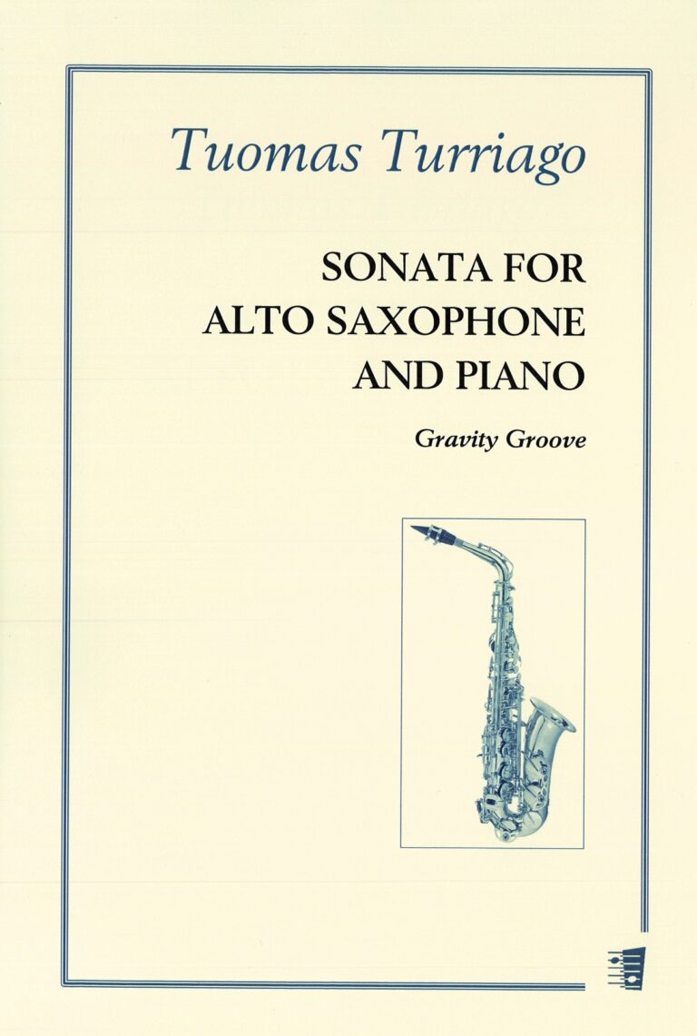 Tuomas Turriago: Sonata for Alto Saxophone and Piano