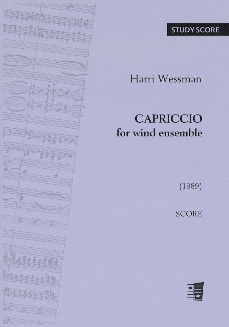 Harri Wessman: Capriccio for wind ensemble