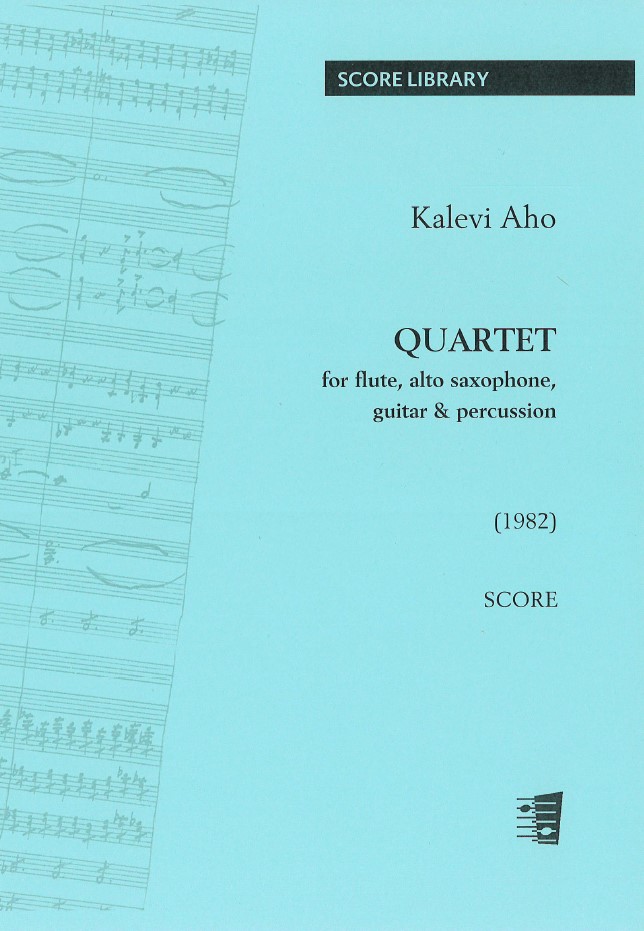 Kalevi Aho: Quartet for flute, alto saxophone, guitar & percussion