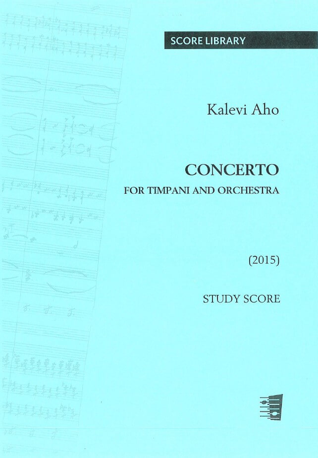 Kalevi Aho: Concerto for timpani and orchestra